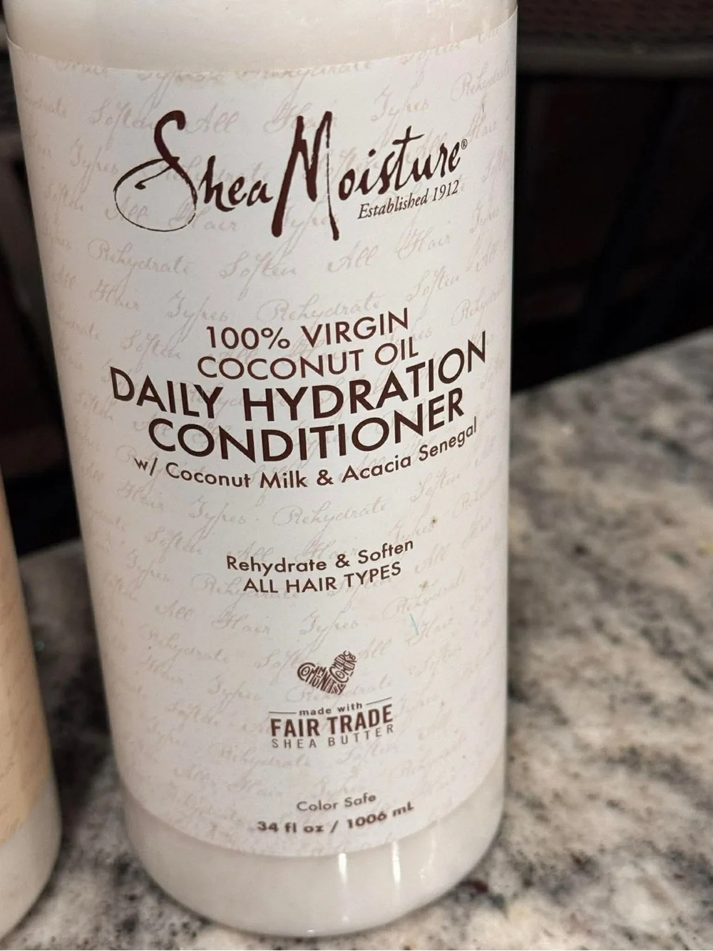 Shea Moisture 100% Virgin Coconut Oil Daily Hydration conditioner & Shampoo -